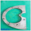 10146062 base plate for 9" Schwing carbide wear plate concrete pumping